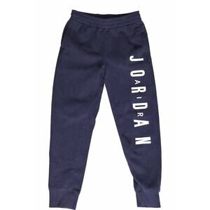 Air Jordan Navy Blue Sweatpants Size 8-10 Years Old